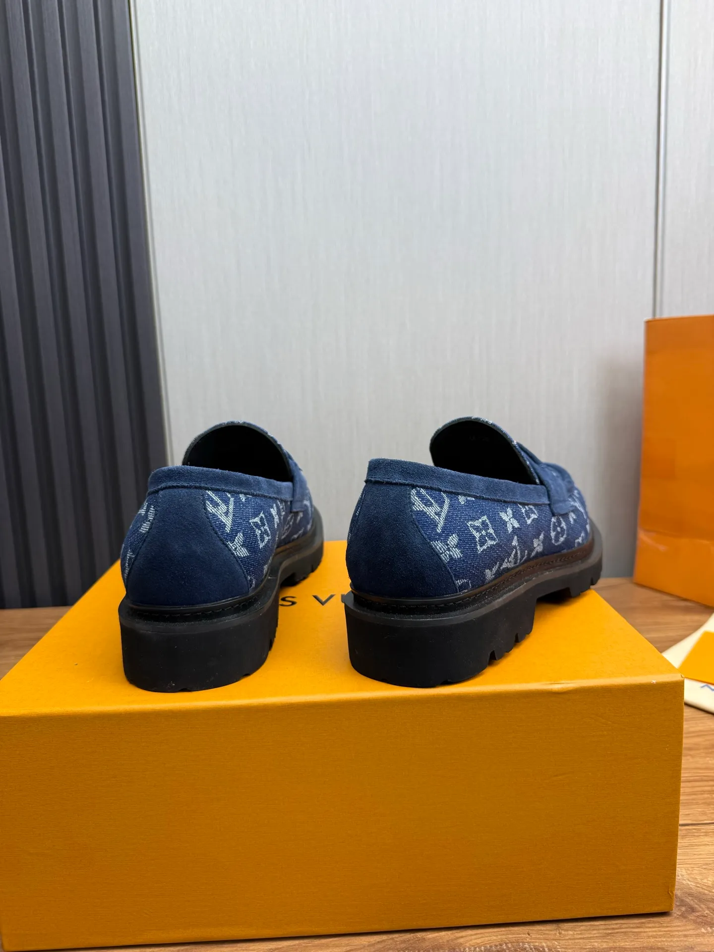 Factory 680💰 LV. Men's business casual leather shoes, all made of imported original brand leather, just to create a more comfortable wearing experience, original non-slip and wear-resistant outsole ✔️16-45 (38.45 non-returnable)